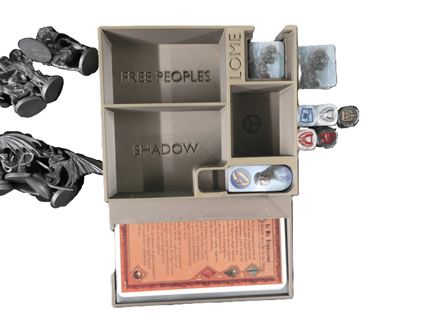 War of The Ring: Second Edition STL Files | Insert fits expansions