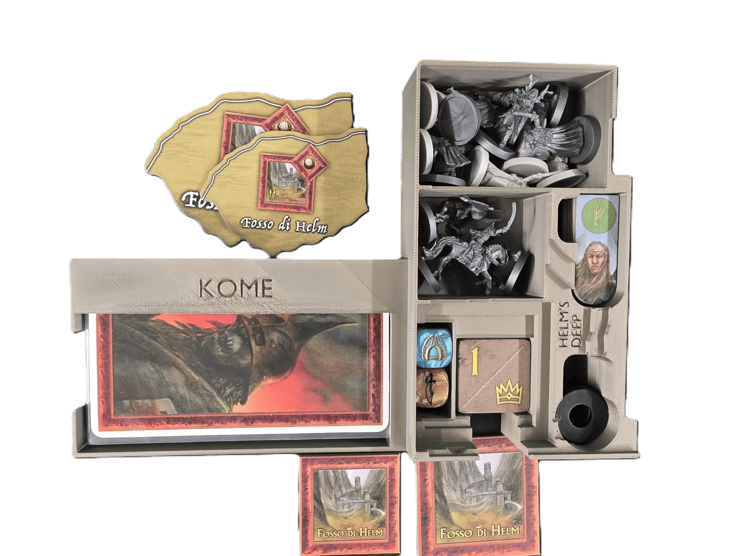 War of The Ring: Second Edition STL Files | Insert fits expansions
