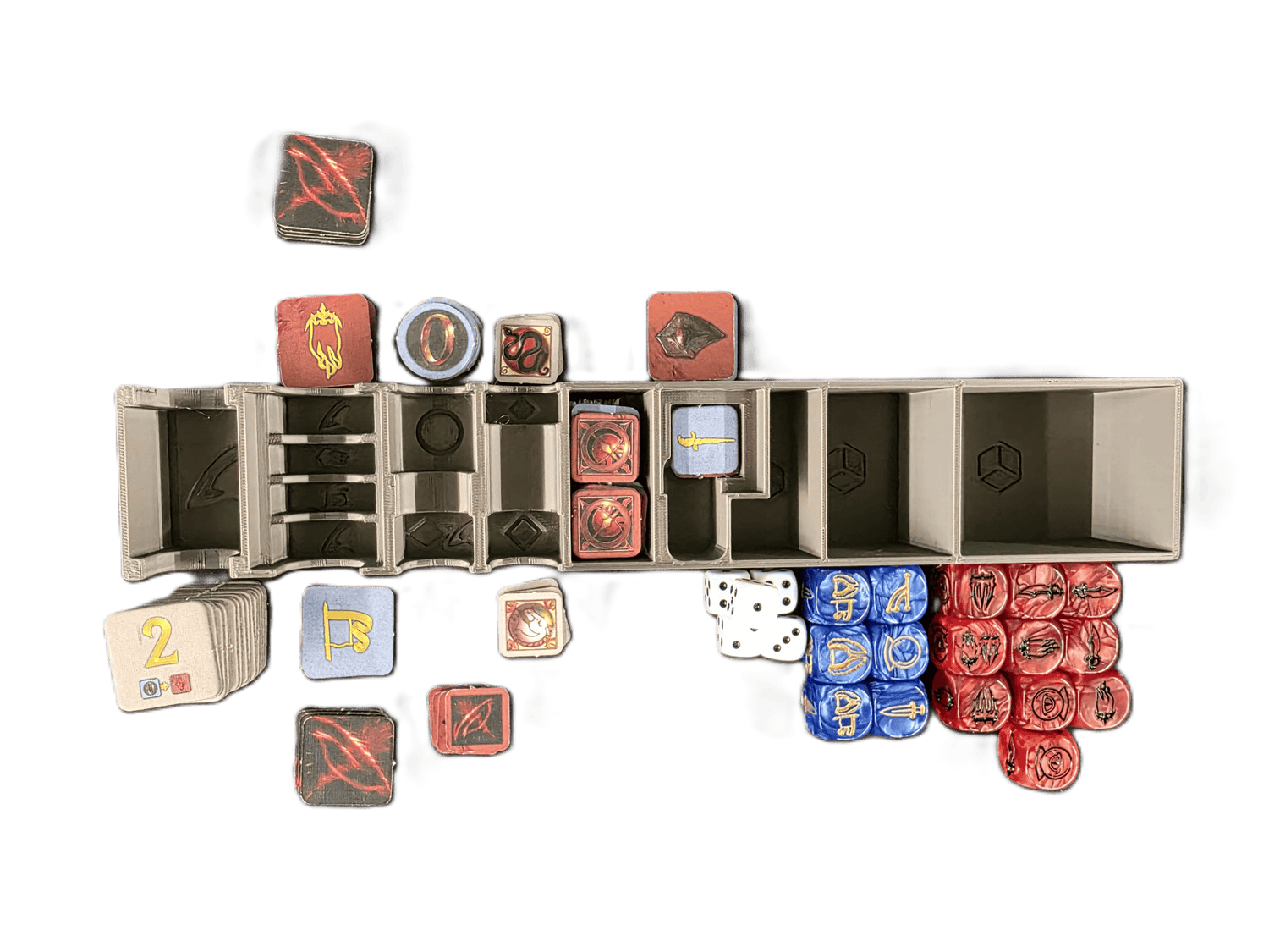 War of The Ring: Second Edition STL Files | Insert fits expansions