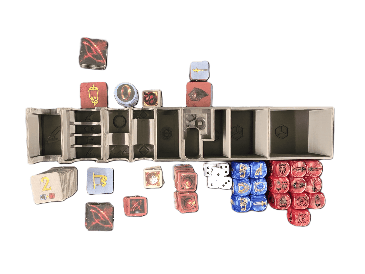 War of The Ring: Second Edition STL Files | Insert fits expansions