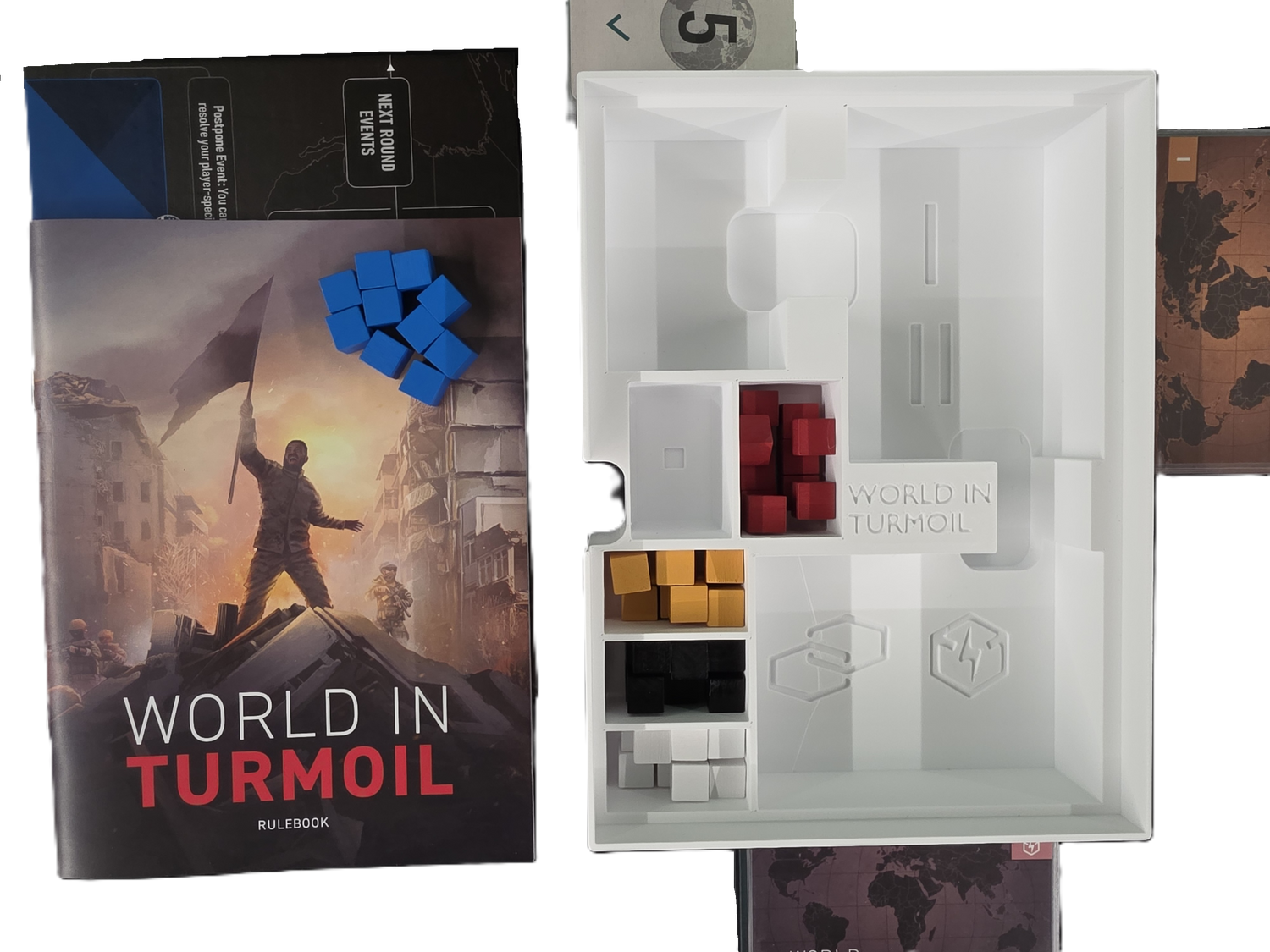World Order Deluxe Edition STL Files | 3D Printable Insert - Fits expansions
