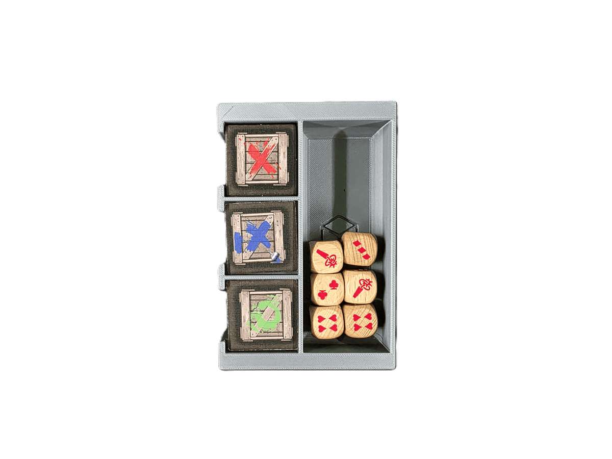 Zombicide Undead or Alive 3D Printed Organizer