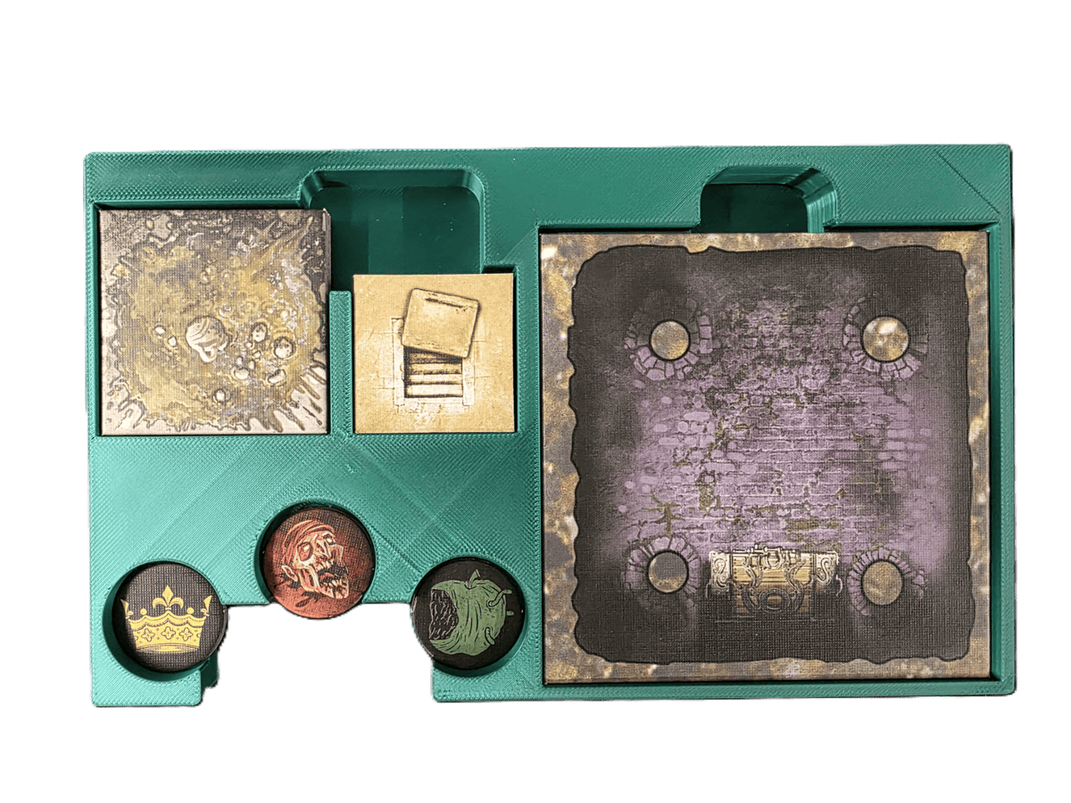 Zombicide Black Plague 3D Printed Organizer