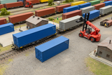 Cobalt Blue H0 Intermodal Terminal