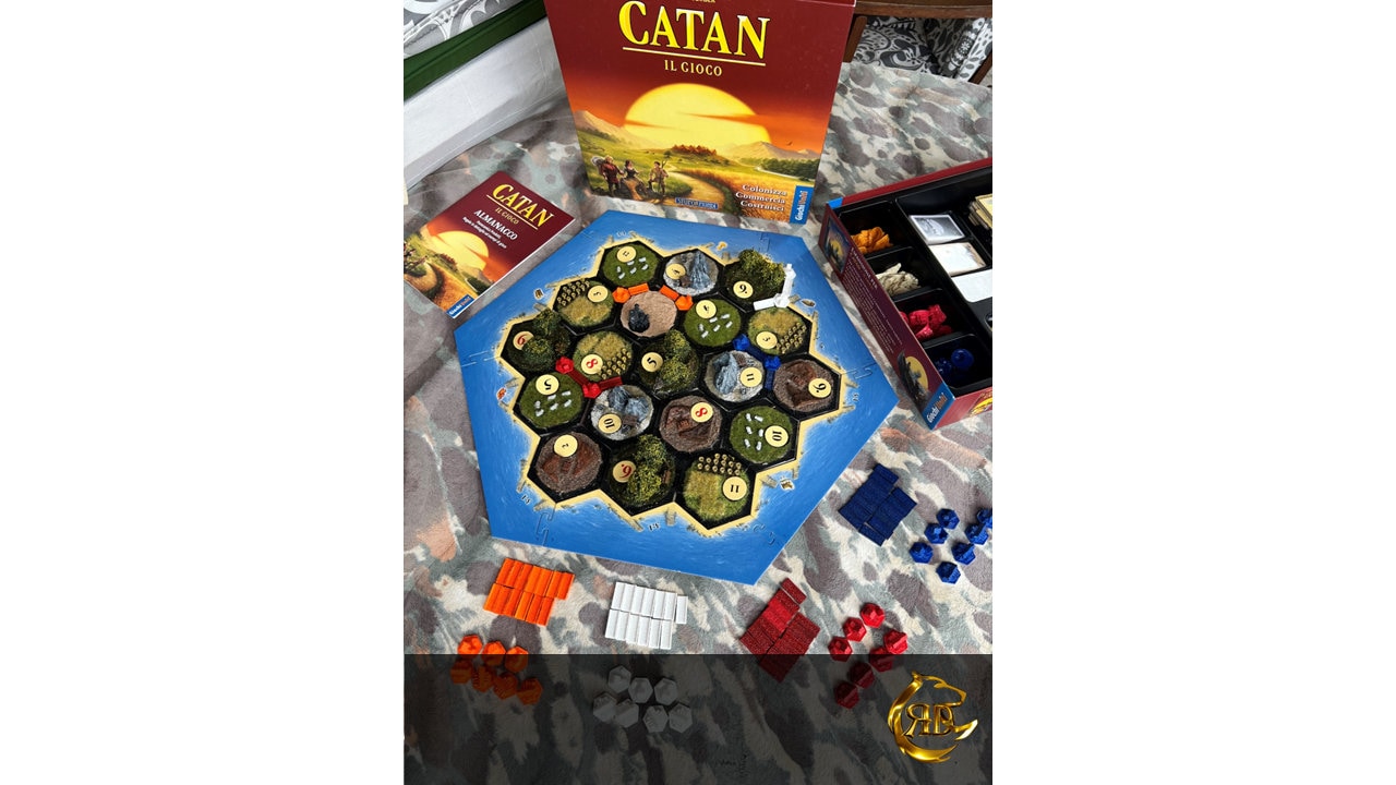 Catan Board Game - 3D tiles - 3D printed version