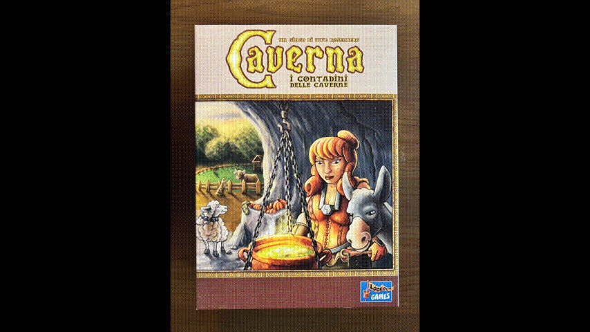 Caverna Board Game Organizer - Insert - Premium Storage Solution - Sleeved Version STL file for 3D Printing