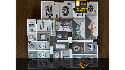 Horseless Carriage Board Game Organizer - Insert - Premium Storage Solution SLEEVED Version STL file for 3D printing