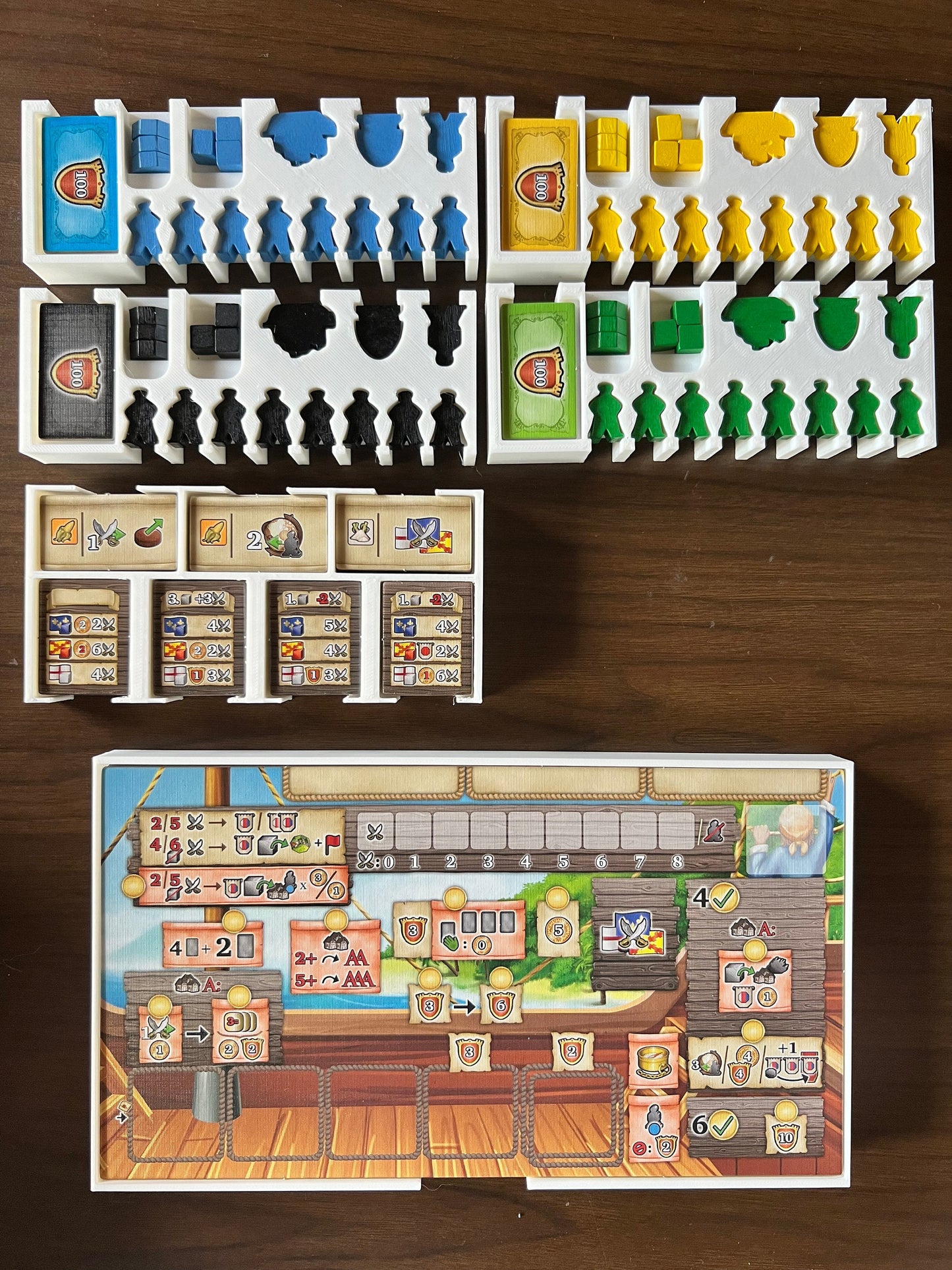 Maracaibo Board Game Organizer - Insert - Premium Storage Solution