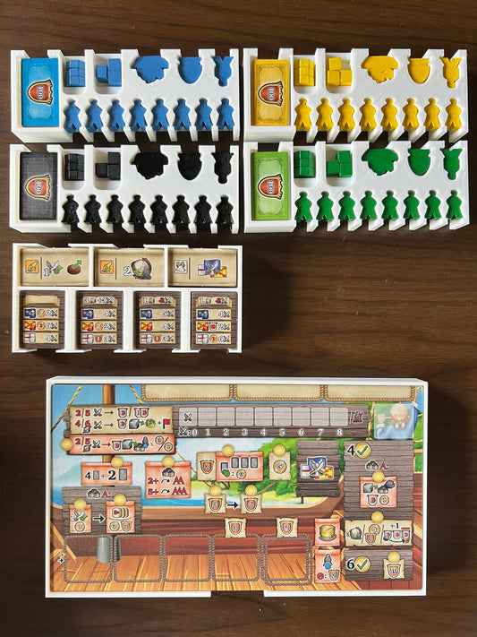 Maracaibo Board Game Organizer - Insert - Premium Storage Solution