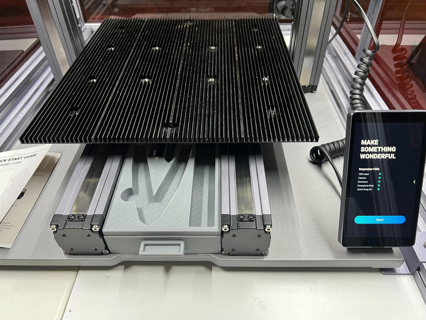 Tool Organizer for SNAPMAKER 2.0 (A350 - F350 & T Models) – Compact, Durable Storage for 3D Printer, Laser and CNC Accessories