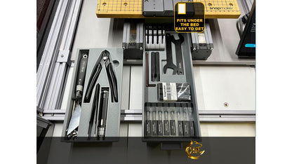 Tool Organizer for SNAPMAKER 2.0 (A350 - F350 & T Models) – Compact, Durable Storage for 3D Printer, Laser and CNC Accessories