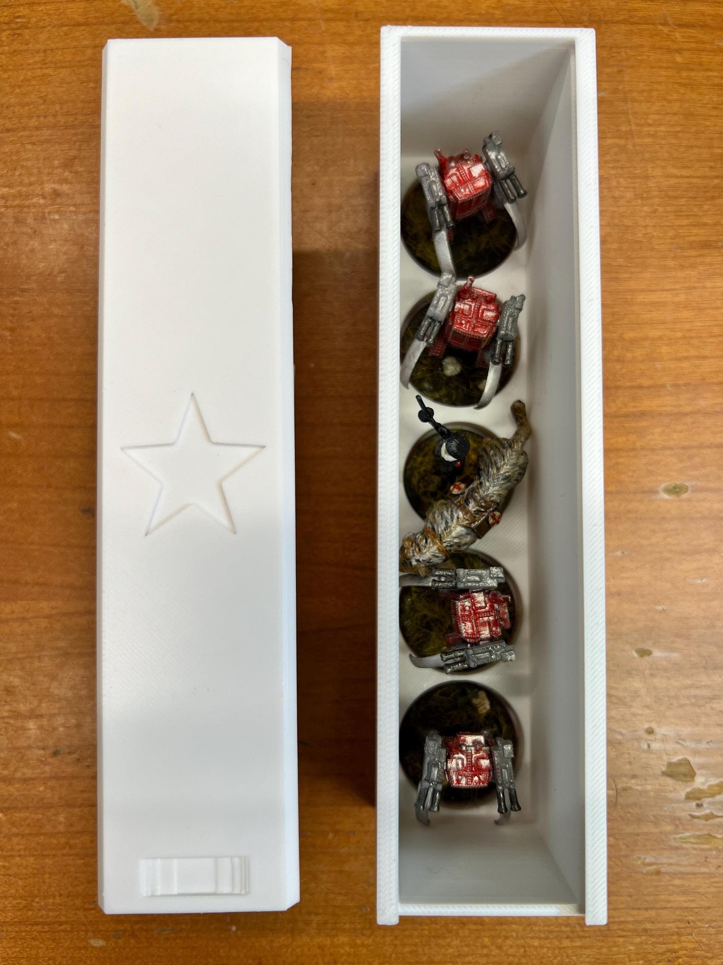 Scythe Board Game Organizer + Invaders from Afar + The Wind Gambit - Insert - Premium Solution - SLEEVED Version - STL file for 3D Printing