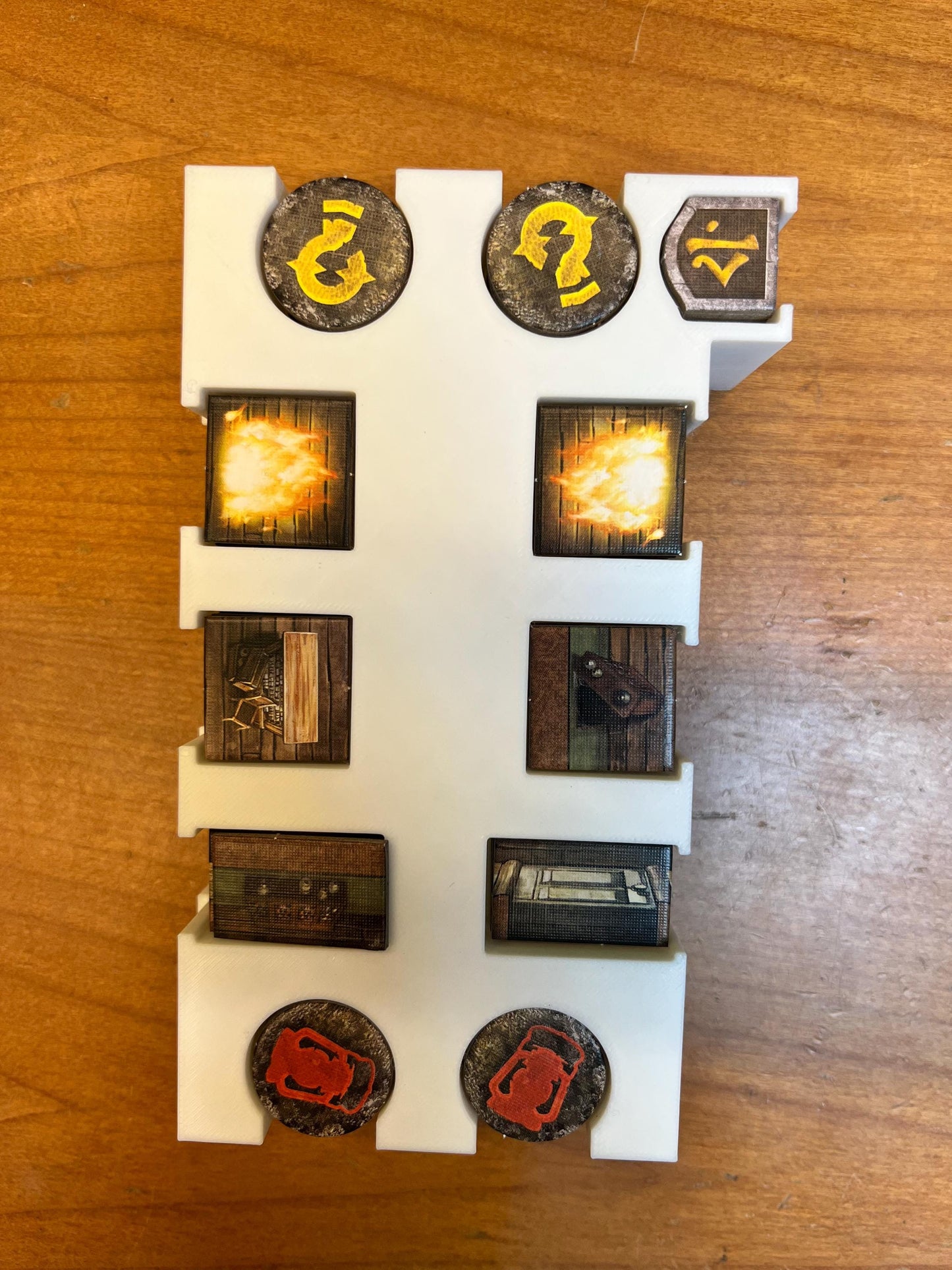 Mansions of Madness 2nd Edition Board Game Organizer - Insert - Premium Storage Solution - SLEEVED Version - STL file for 3D printing