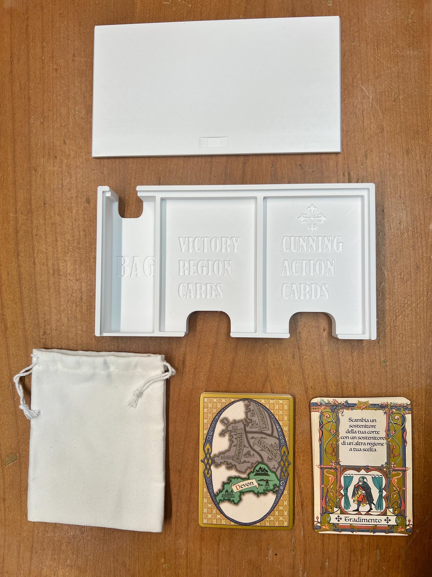 The King Is Dead Second Edition Board Game Organizer