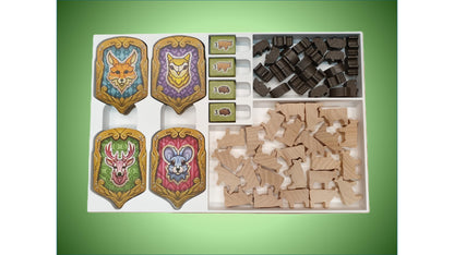 Black Forest Board Game Organizer, Board game Insert, STL file for 3D Printing