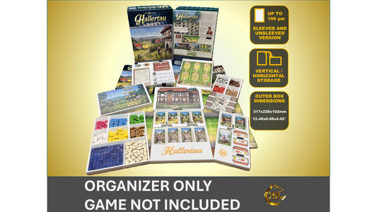 Hallertau Board Game Organizer - Insert - Premium Storage Solution