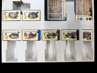 Puerto Rico Board Game Organizer - Insert - Premium Storage Solution - STL file for 3D printing