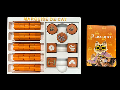 Root Board Game Organizer - Insert - Premium Storage Solution - SLEEVED Version - STL file for 3D Printing