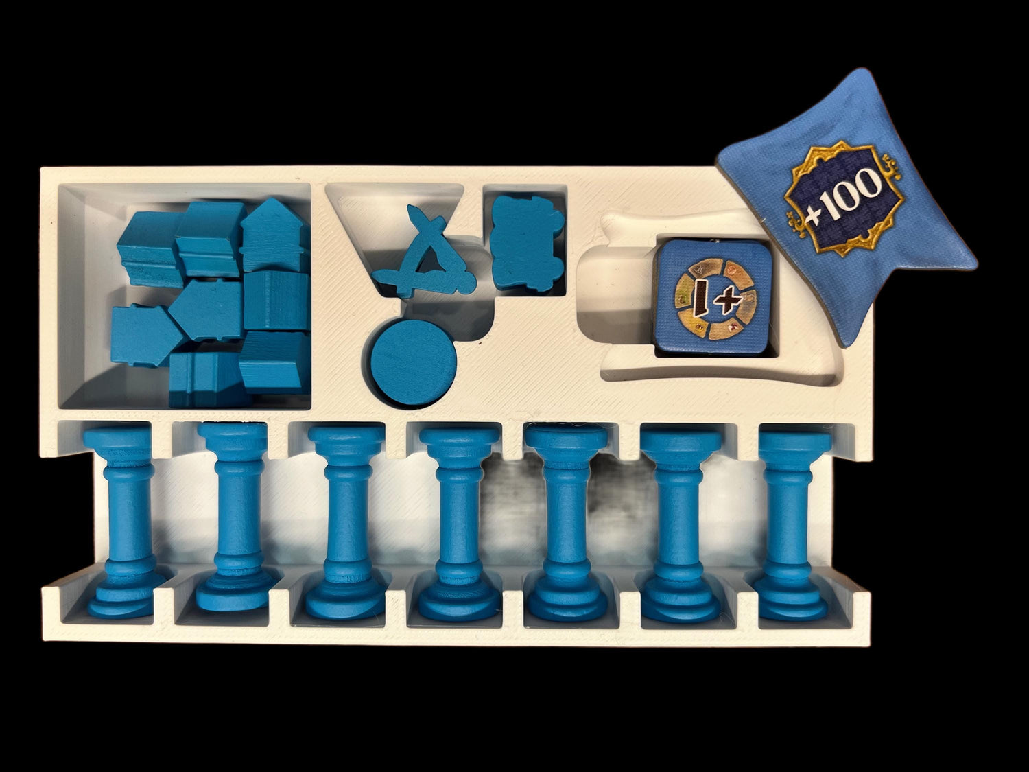 Tiletum Board Game Organizer | 3D Printed Insert