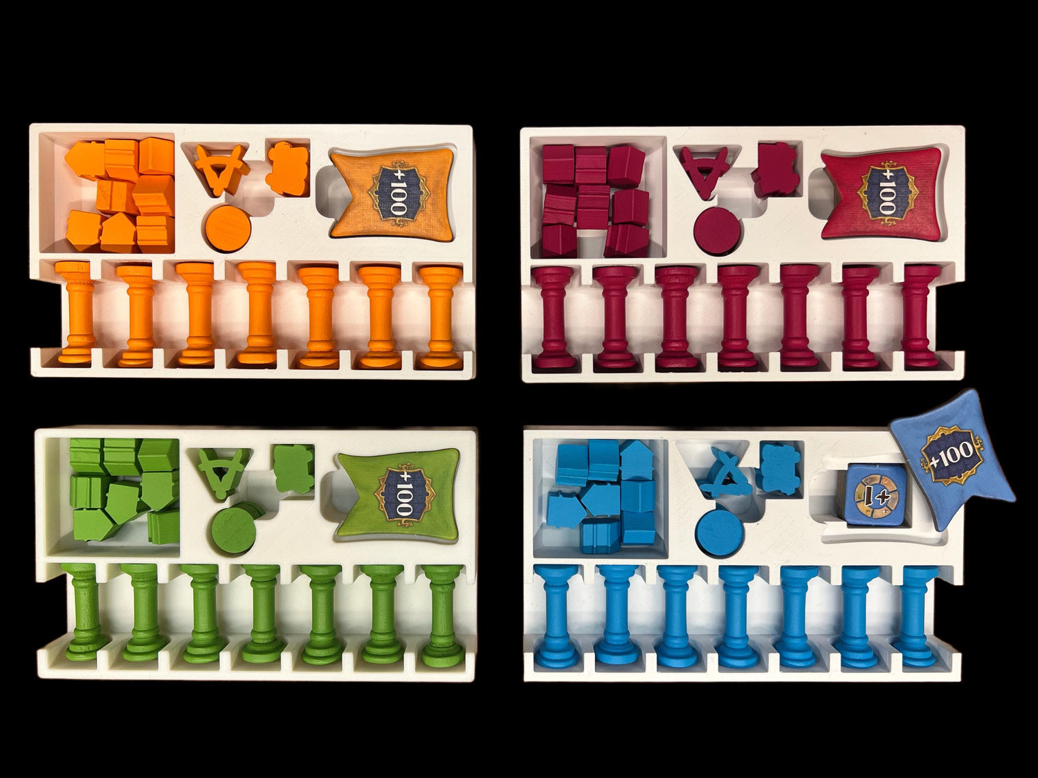 Tiletum Board Game Organizer | 3D Printed Insert