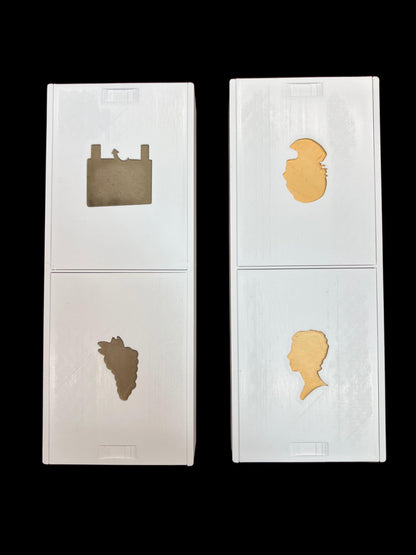 Viticulture Essential Edition Board Game Organizer - Insert - Premium Storage Solution - SLEEVED Version - STL file for 3D printing