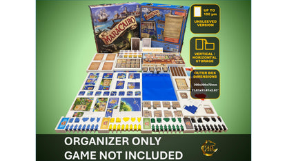 Maracaibo Board Game Organizer - Insert - Premium Storage Solution