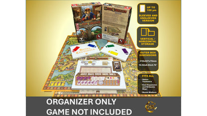 Hansa Teutonica Board Game Organizer - Insert - Premium Storage Solution