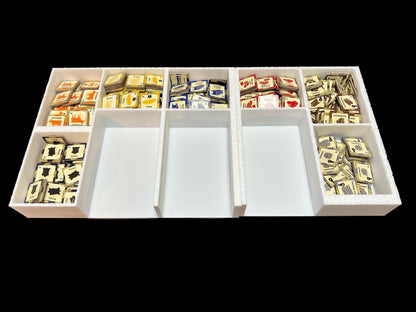 Le Havre Board Game Organizer - Insert - Premium Storage Solution - SLEEVED Version - STL file for 3D Printing