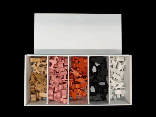 New York Zoo Board Game Organizer - Insert - Premium Storage Solution STL file for 3D Printing