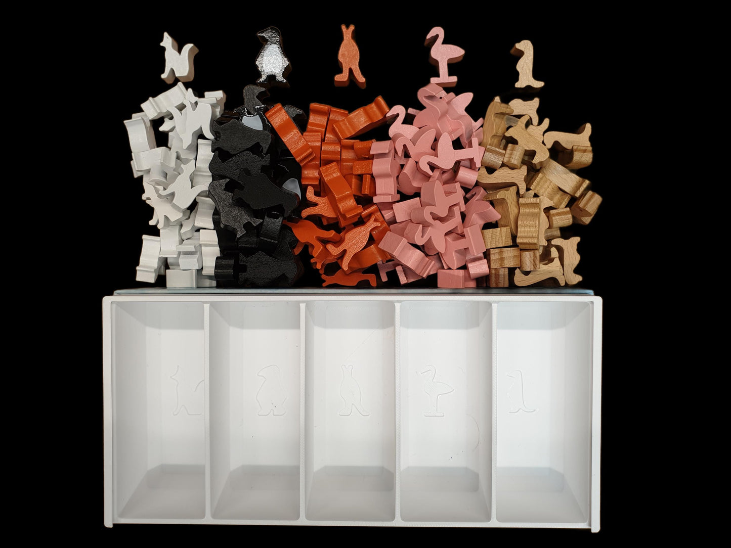 New York Zoo Board Game Organizer - Insert - Premium Storage Solution