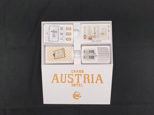 Grand Austria Hotel + Let's Waltz! Expansions with solo mode Organizer- Insert - Premium Solution Sleeved Version - STL file for 3D Printing