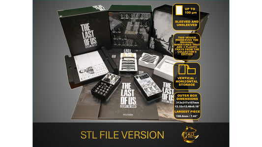 The Last Of Us - Escape The Dark Collector's Edition Board Game Organizer - Insert - Premium Storage Solution STL file for 3D Printing