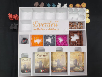 Everdell Collector's Edition Organizer Storage insert for Everdell Collector's Edition, Tabletop Gaming Insert Accessories, gift, Unofficial