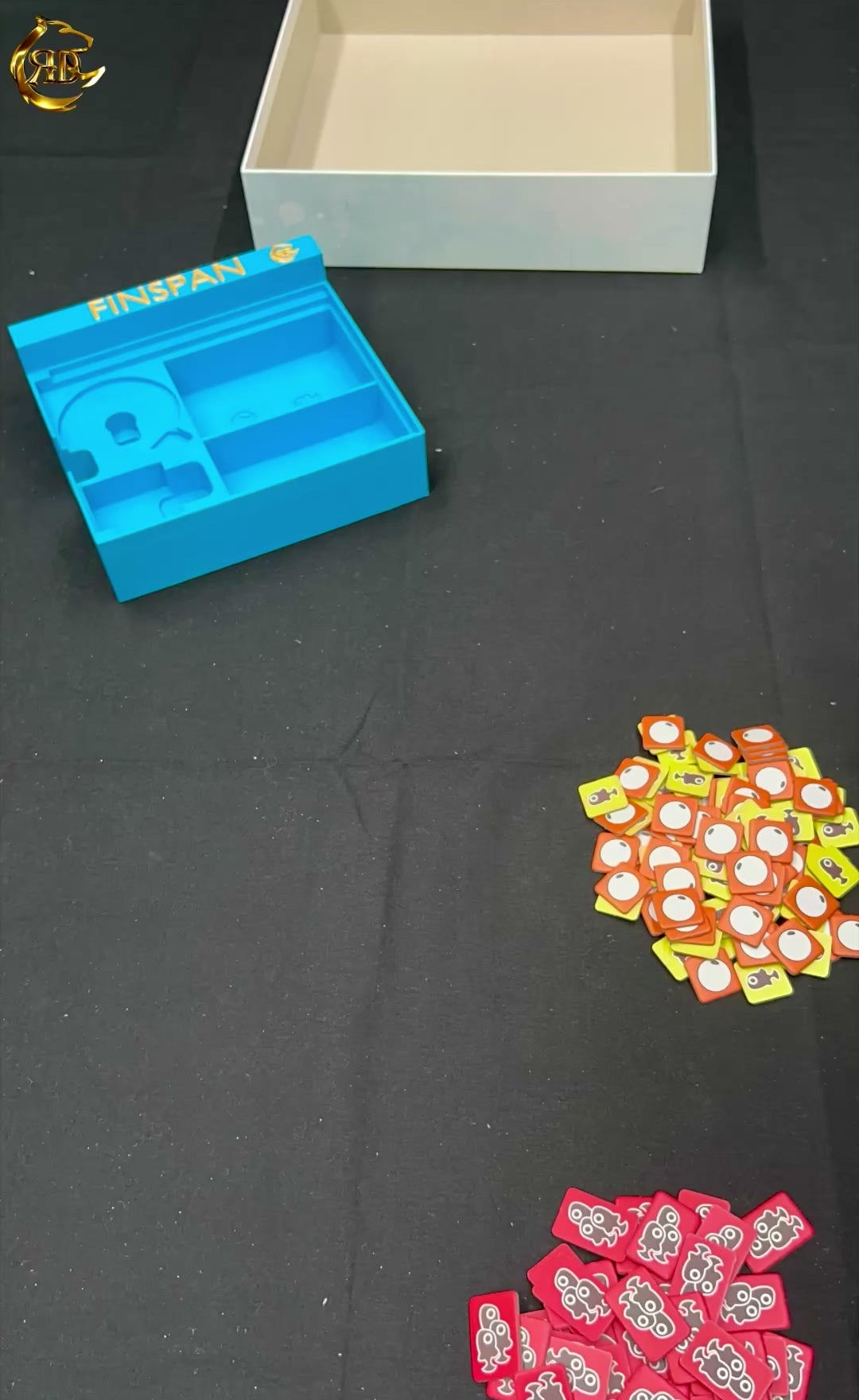 Finspan Board Game Organizer: 3D Printed Storage Solution