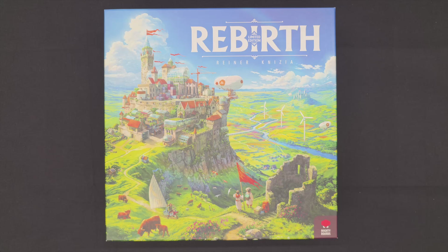 Rebirth Board Game Organizer Insert