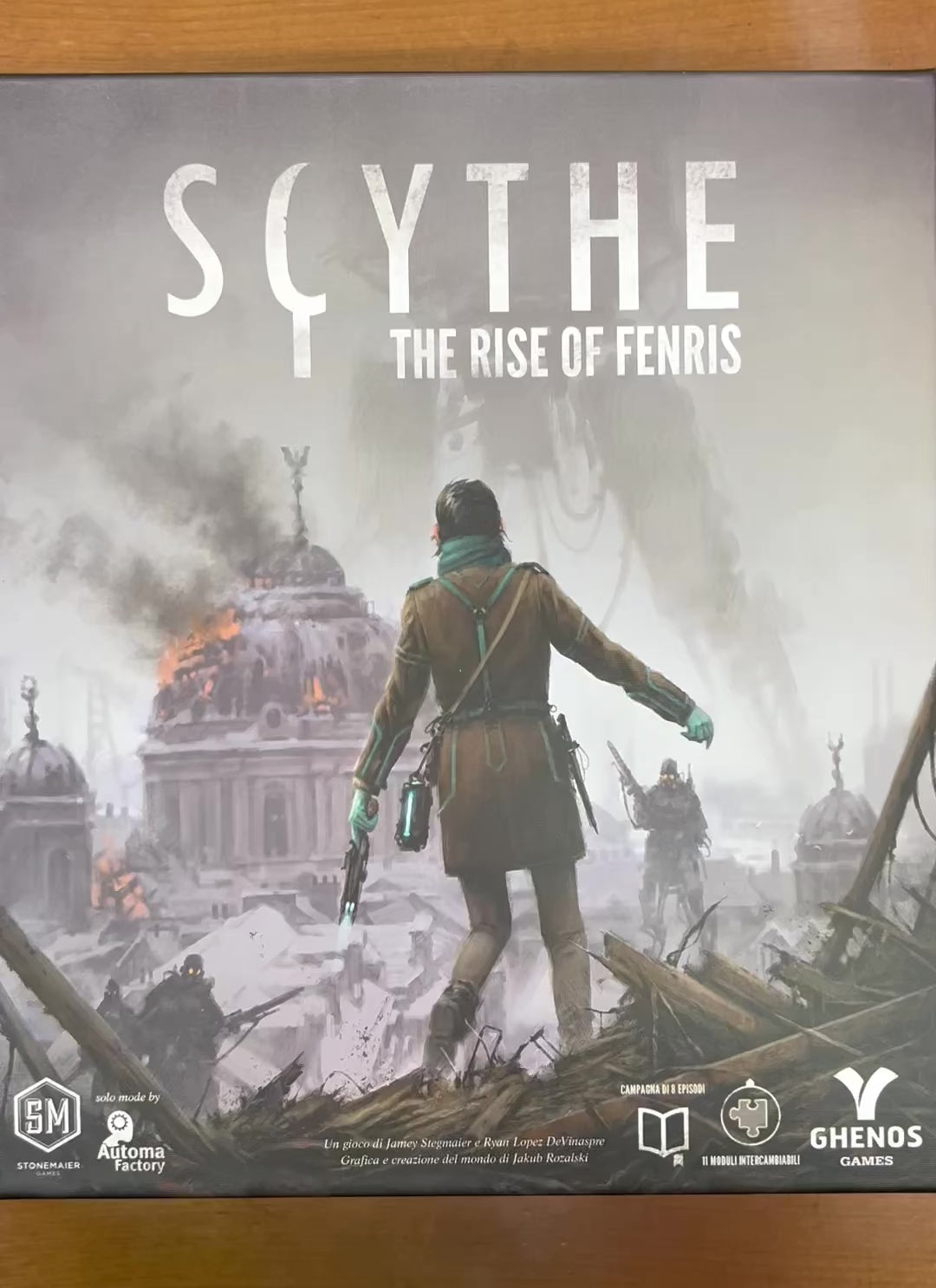 Scythe: The Rise of Fenris Board Game Organizer - 3D Printed Insert