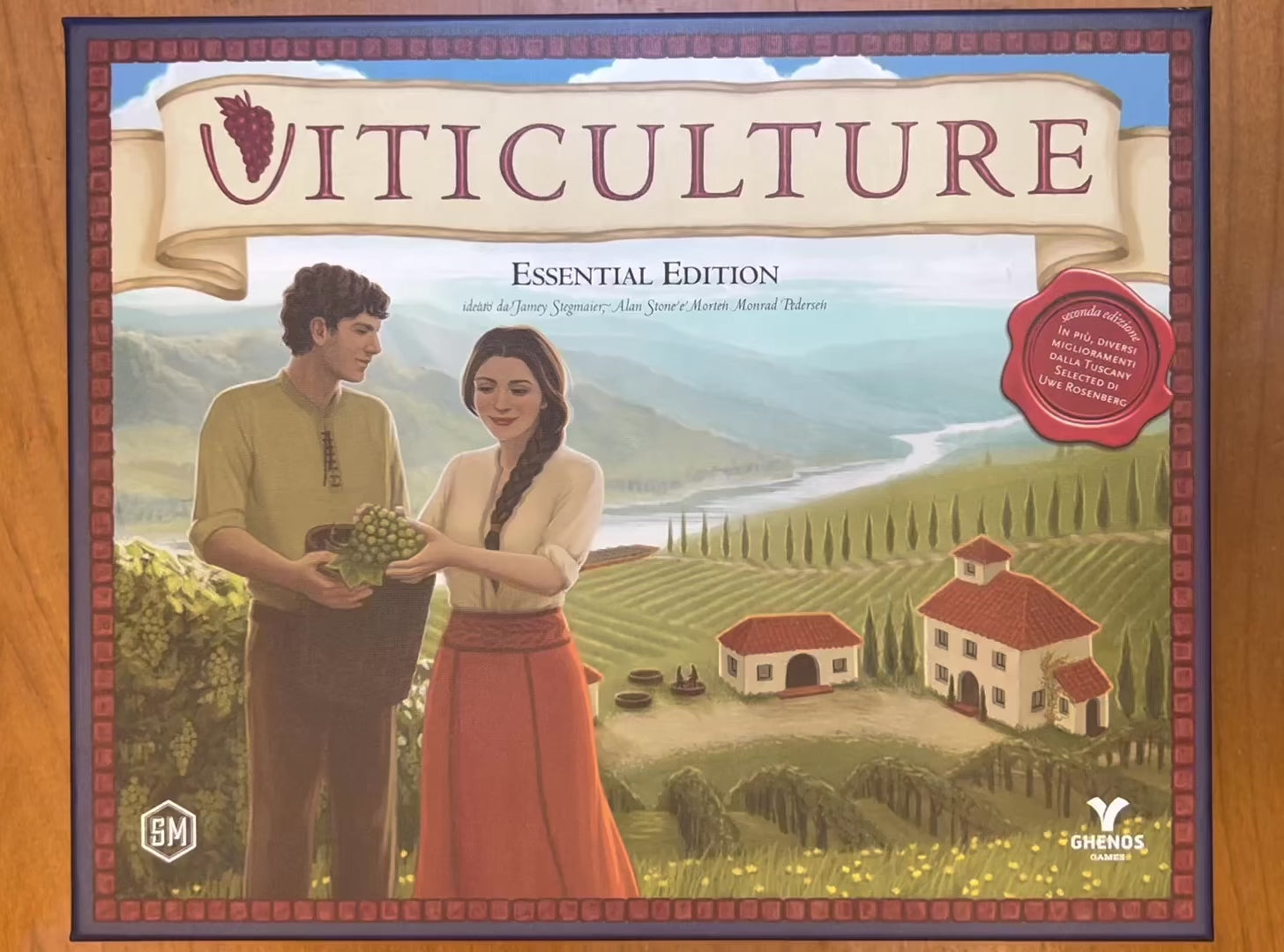 Viticulture Essential Edition Board Game Organizer | 3D Printed Insert