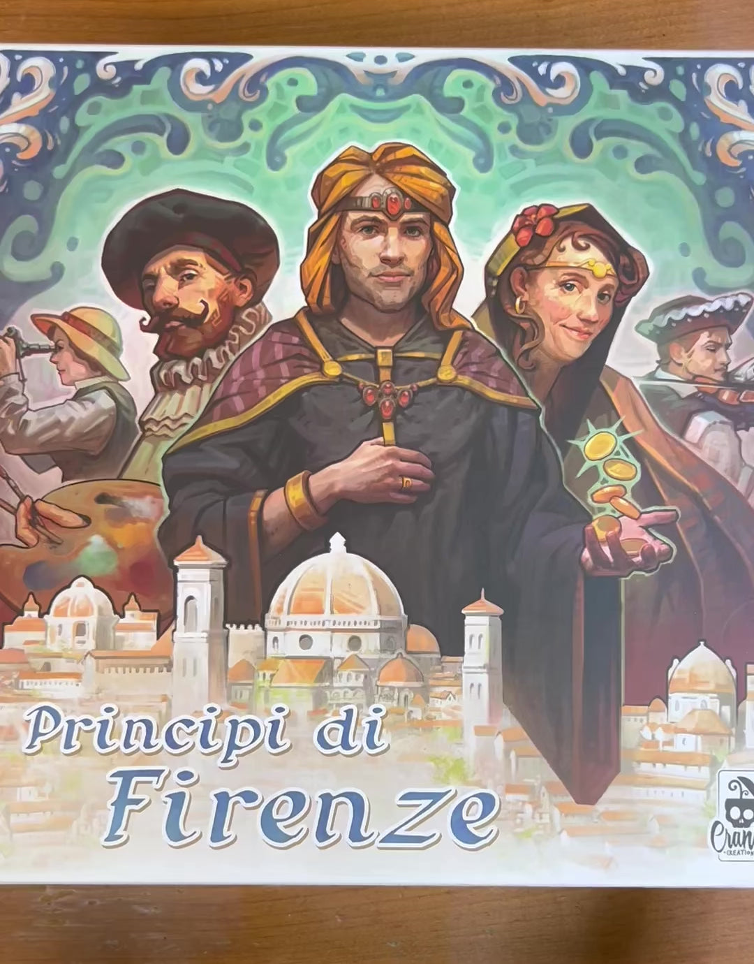 Princes of Florence Board Game Organizer | 3D Printed Insert