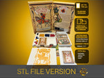 Organizer für das Brettspiel „The King Is Dead“ (Zweite Edition) – STL-Datei für den 3D-Druck