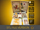 The King Is Dead Second Edition Board Game Organizer - STL FILE file for 3D Printing